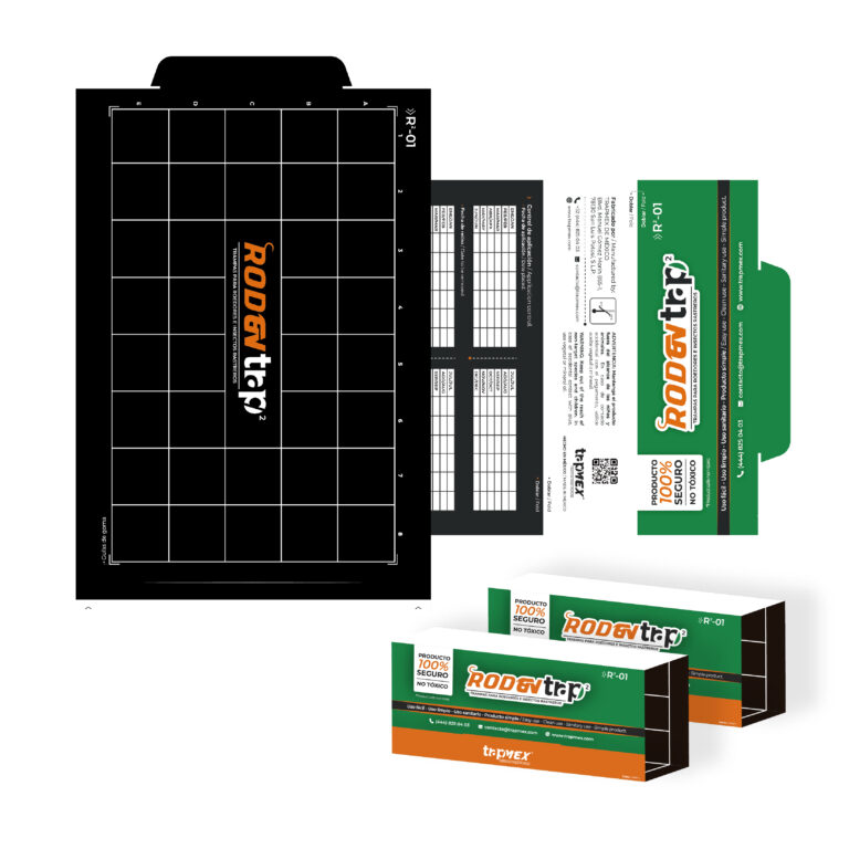 Trampa de goma para roedores e insectos rastreros - Rodentrap 2