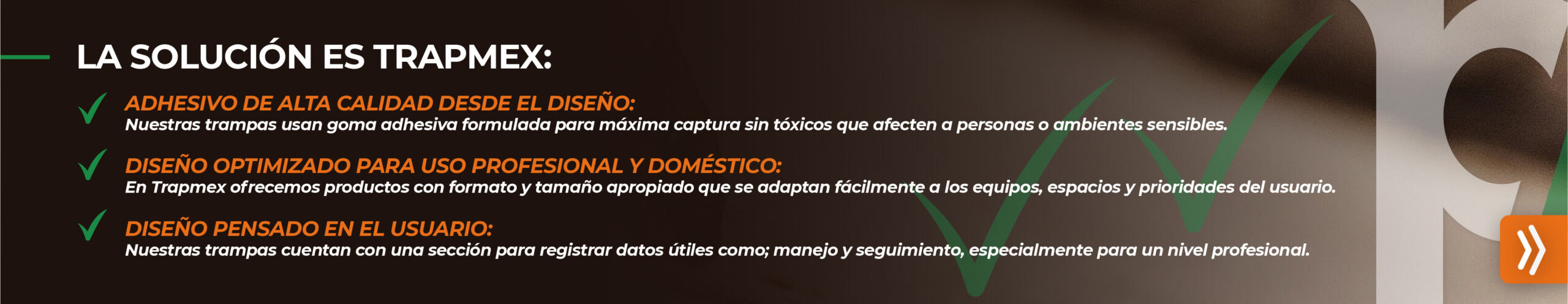 Trampas de goma para control de plagas - La solución es tramex